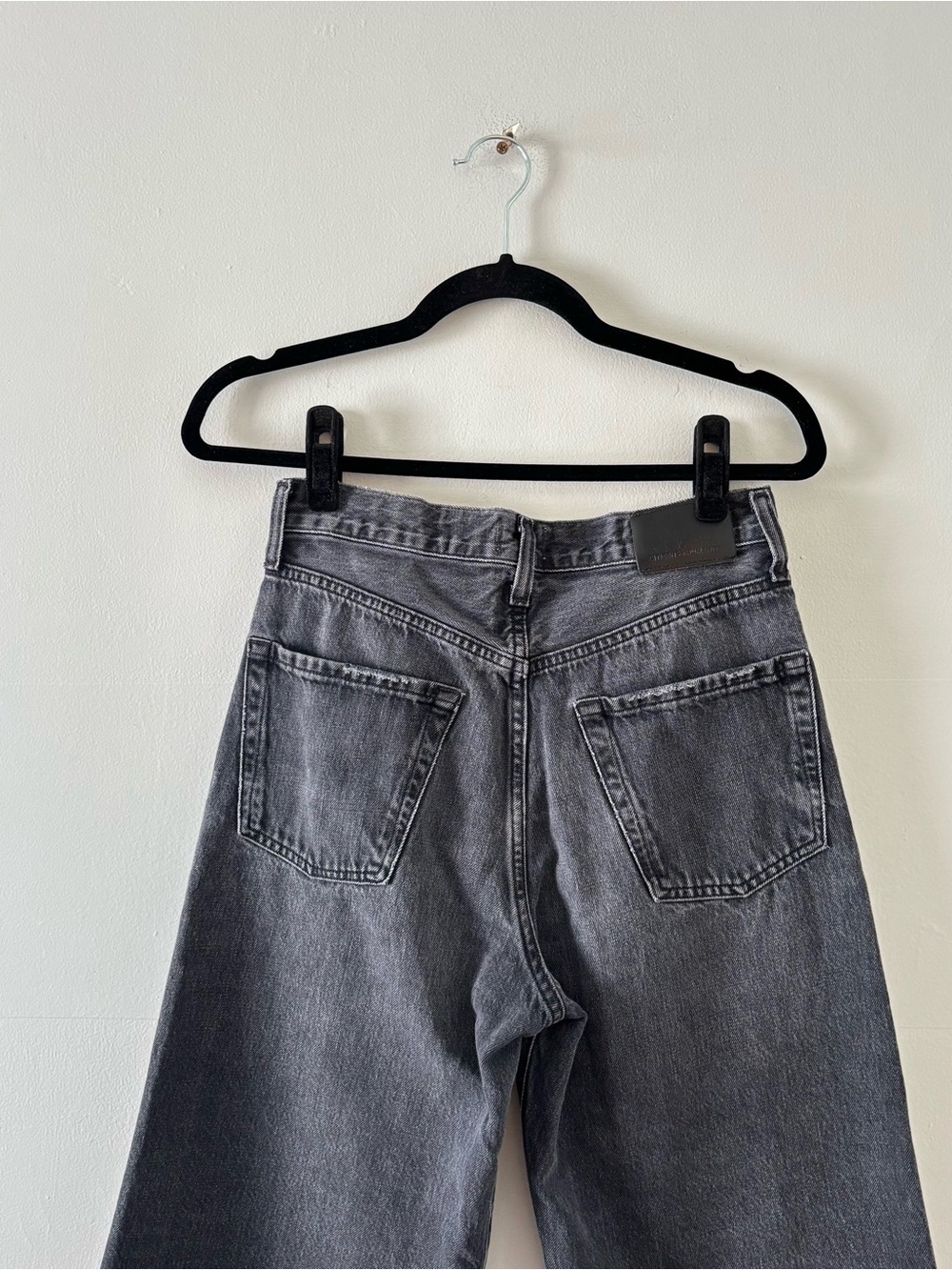 Citizens of Humanity Beverly Slouch Boot in Prophecy Wide Leg Rigid Crop Ankle - Picture 6 of 9
